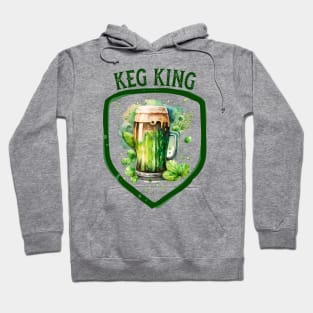 Keg King - Irish Beer Handstand Hoodie